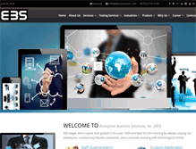 Tablet Screenshot of ebsolutionsinc.com